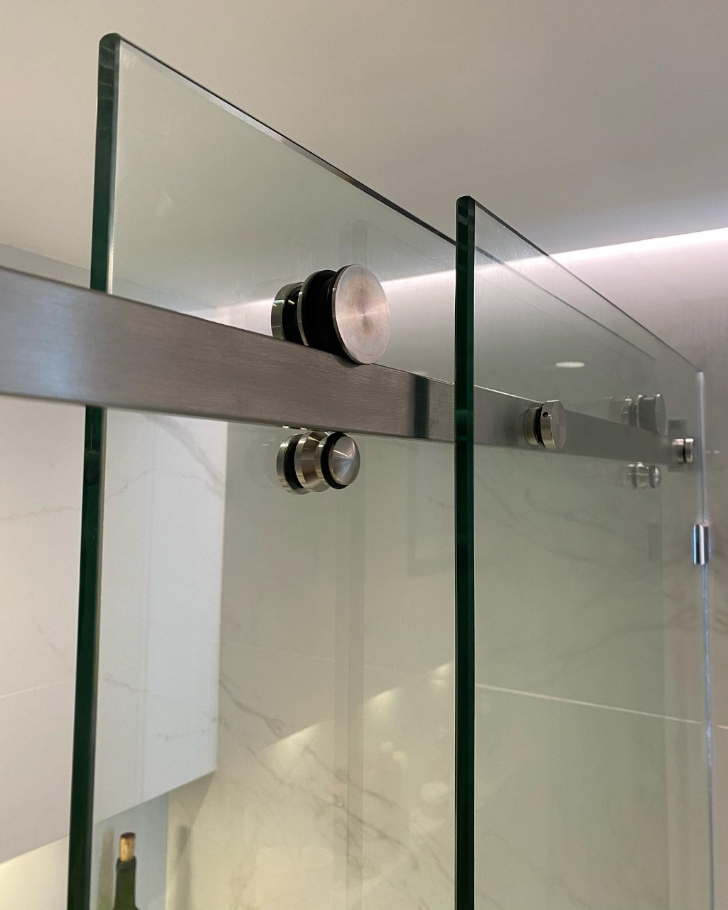 Puertas para baño en vidrio templado